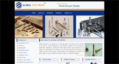 Desktop Screenshot of globalfasteners.in